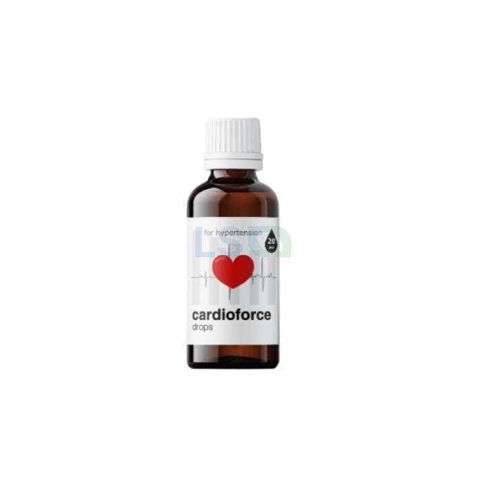 Cardioforce hipertansiyondan damlalar