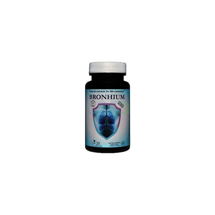 Bronhium capsules to reduce the harm from smoking