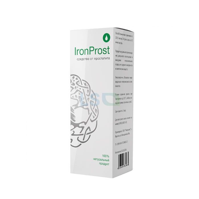 IronProst prostatit üçün damcılar