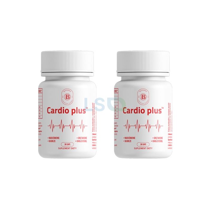 Cardio Plus caps aukšto slėgio agentas