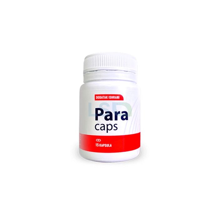 Para Caps remedy for parasitic infection of the body