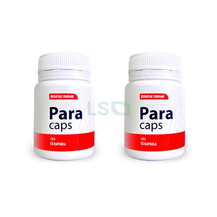 Para Caps remedy for parasitic infection of the body