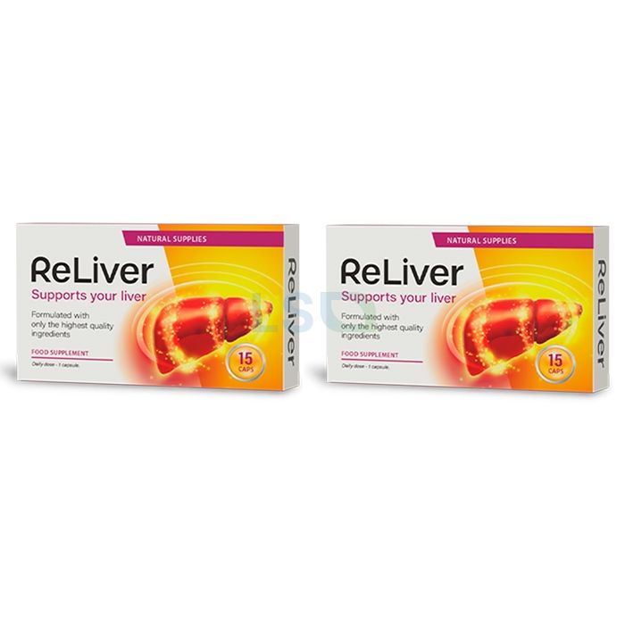 ReLiver capsule pentru îmbunătățirea funcției hepatice