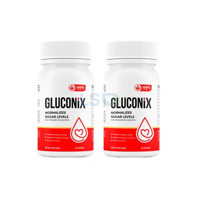 Gluconix gélules pour le diabète