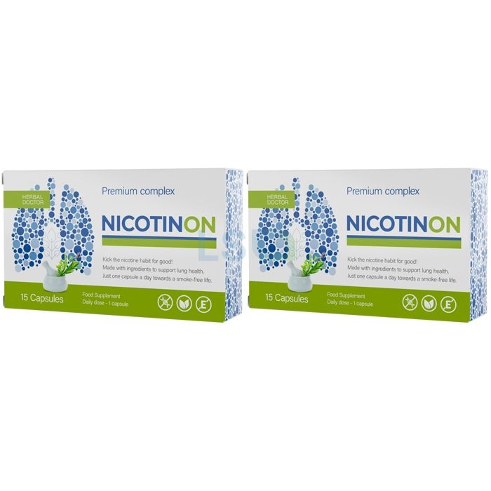 Nicotinon Premium capsules that make it easier to quit smoking