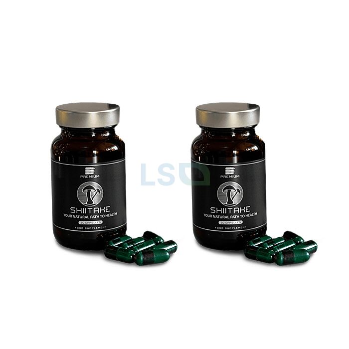 Premium Shiitake Cardio capsules pour lhypertension