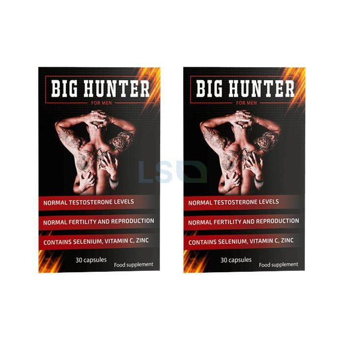 Big Hunter capsules pour la prostatite