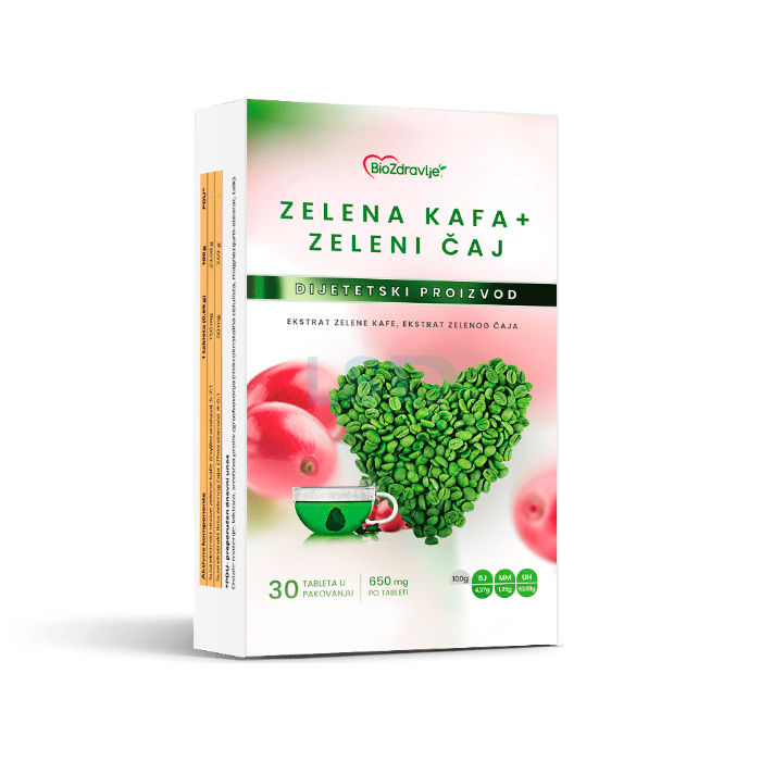 Zelena Kafa plus produkt na kontrolu hmotnosti